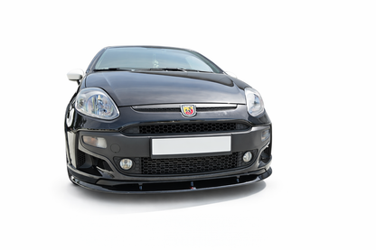 💫ART.9330 Splitter Anteriore Nero Lucido per Abarth Punto Evo 2010-2014💫