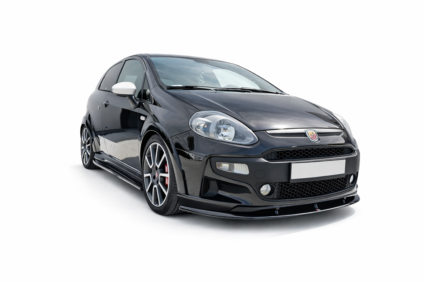 💫ART.9330 Splitter Anteriore Nero Lucido per Abarth Punto Evo 2010-2014💫