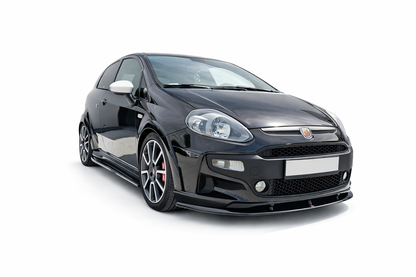 💫ART.9330 Splitter Anteriore Nero Lucido per Abarth Punto Evo 2010-2014💫
