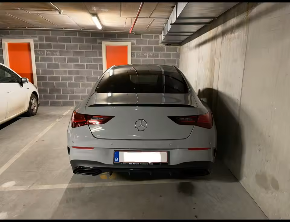 💫ART.8598 Spoiler Posteriore Nero Lucido Per Mercedes Benz CLA 2019-2024 ABS💫