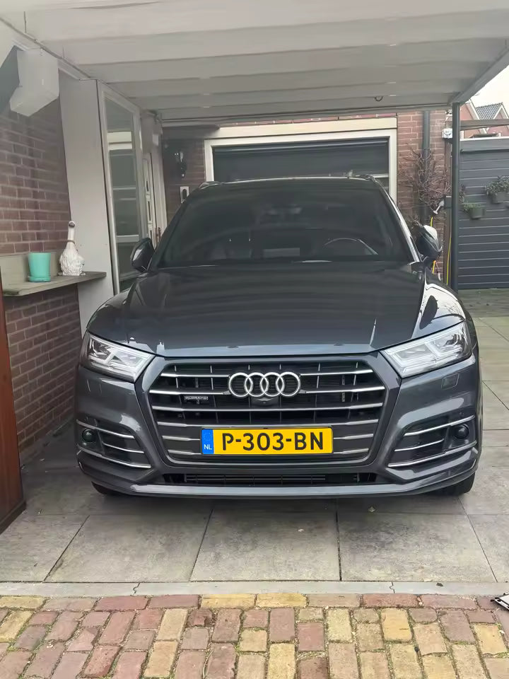 💫Splitter Anteriore Nero Lucido - AUDI Q5 FY S-line 2018+ 💫