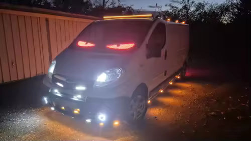 💫ART.8304 Barra luminosa FULL FULL LED per Jeep Offroad Truck 4x4 SUV 💫