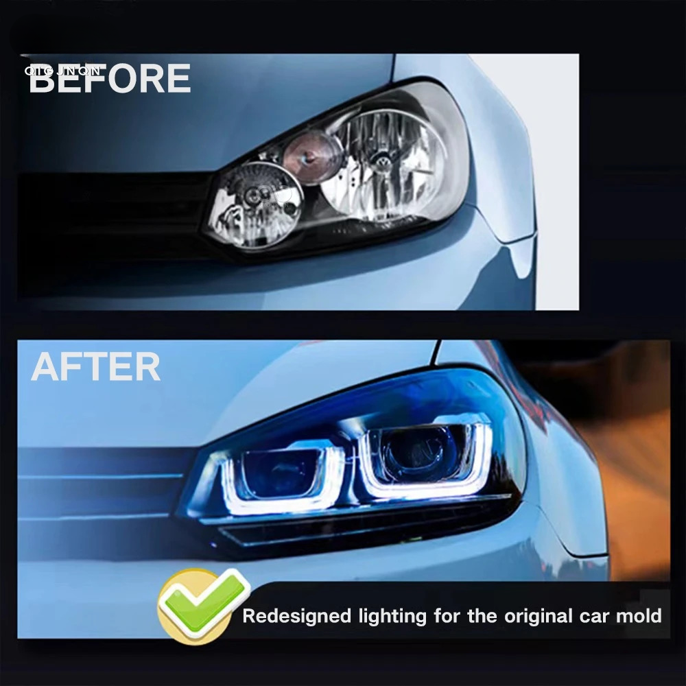💎HEADLIGHTS SUITABLE FOR VW Golf 6 MK6 2009-2013 💎