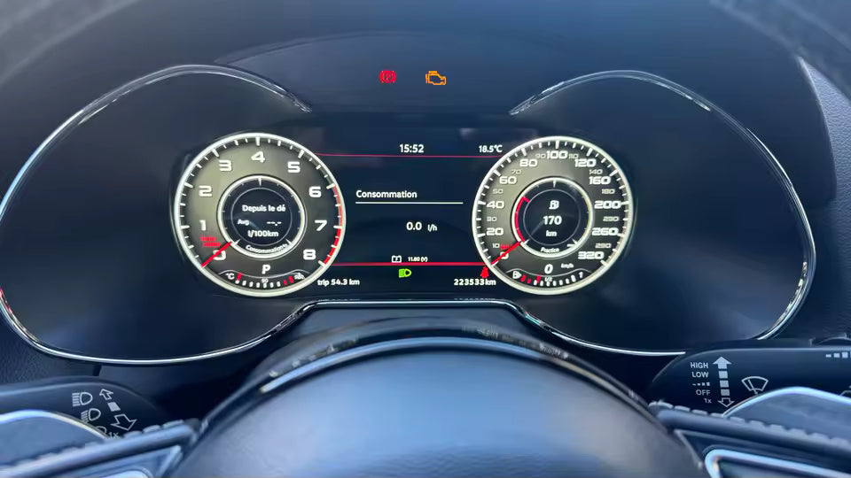 💫ART.4819 Virtual Cockpit LCD 12.25" 1920*720 per Audi Q3 / Q5 💫