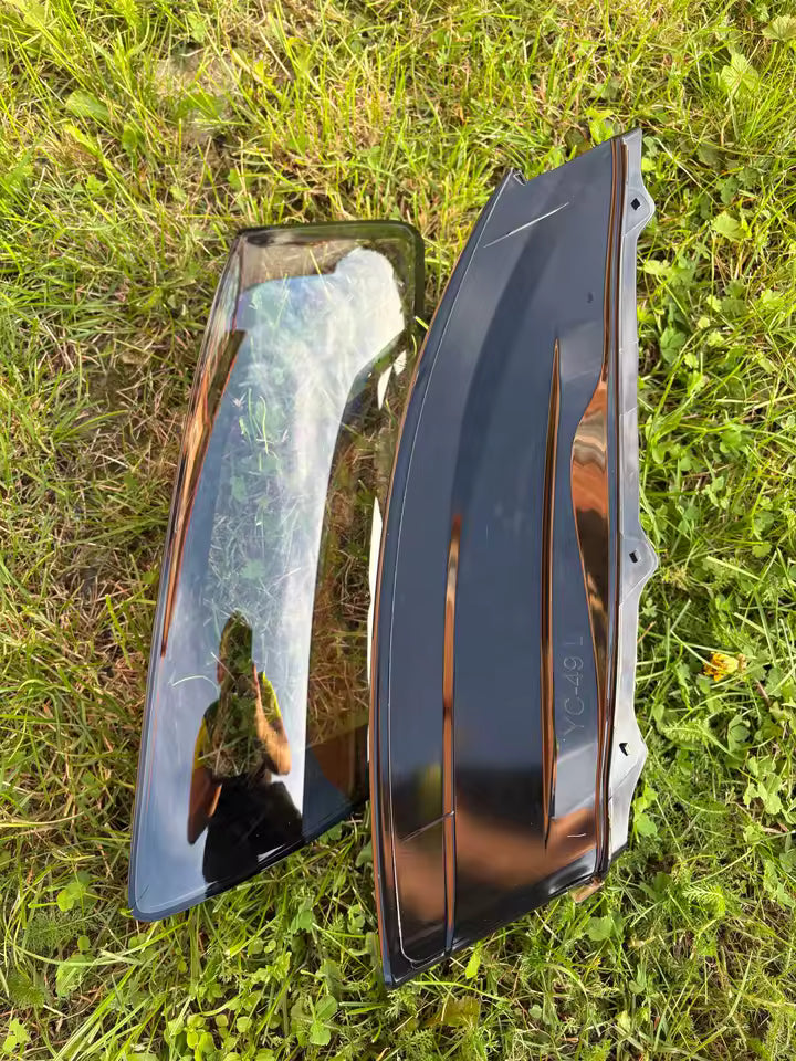 💫ART.8266 Copri Fari Trasparente Sinistro/Destro per Audi A3 8P S-line S3 RS3 2008+💫
