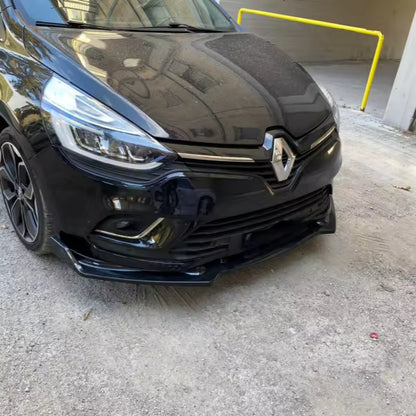 💫ART.8207 Splitter Anteriore Nero Lucido per Renault Clio MK4 2012-2019 💫