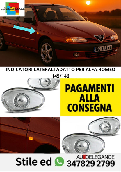🤩FARI ANTERIORI ADATTO PER ALFA ROMEO 145/146🤩