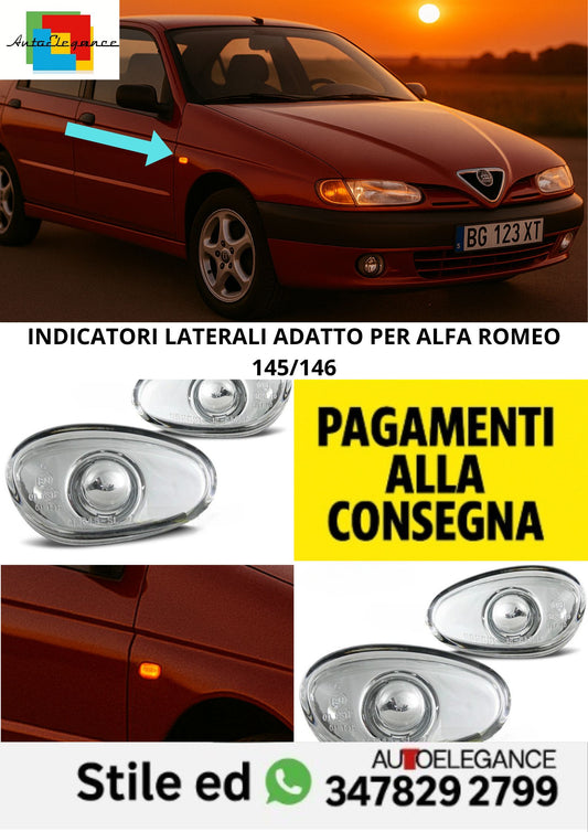 🤩FARI ANTERIORI ADATTO PER ALFA ROMEO 145/146🤩