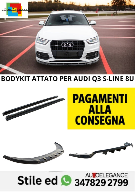 ⭐Bodykit  Adatto Per Audi Q3 S-line 8U⭐