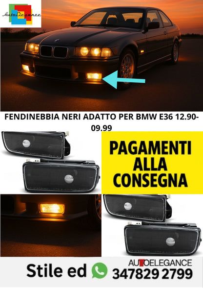 😎FENDINEBBIA NERI ADATTO PER BMW E36 12.90-09.99😎