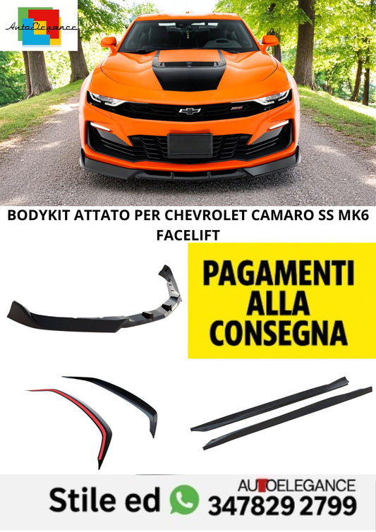 😍Bodykit V.1 Adatto Per Chevrolet Camaro SS Mk6 Facelift😍
