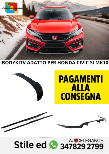 😍Bodykit  Adatto Per Honda Civic SI Mk10😍