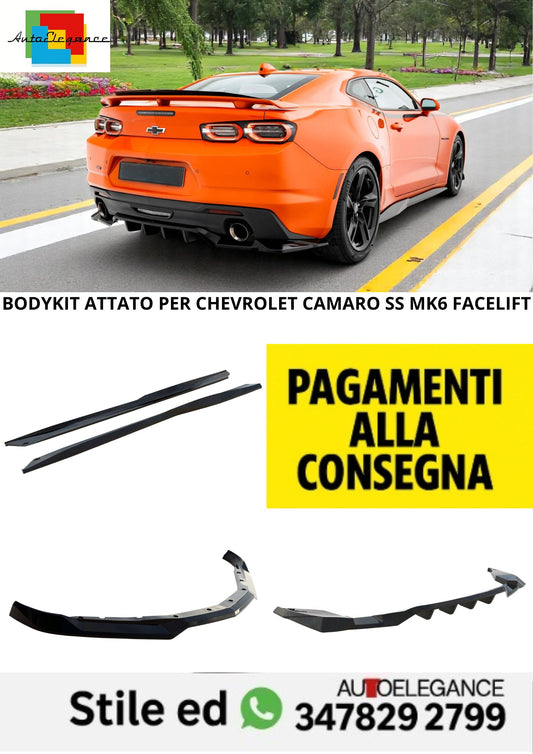 😍Bodykit V.1 Adatto Per Chevrolet Camaro SS Mk6 Facelift😍