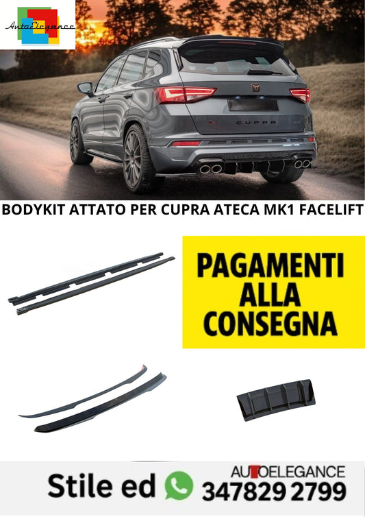 😍Bodykit V.1 Adatto Per Cupra Ateca Mk1 Facelift😍