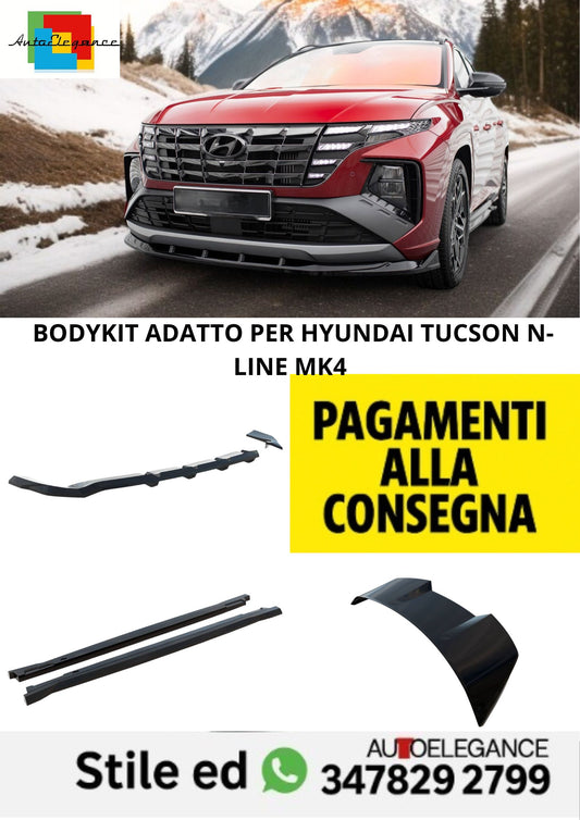😍Bodykit  Adatto Per  Hyundai Tucson N-Line Mk4😍