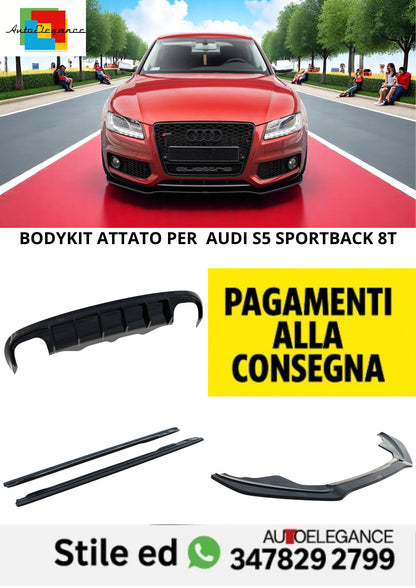 ⭐Bodykit V.2 Adatto Per  Audi S5 Sportback 8T⭐