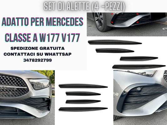 Alette della griglia del paraurti adatte per Mercedes W177 Classe A W177 V177