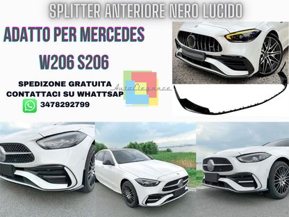SPLITTER suitable for Mercedes W206 S206 with AMG Line