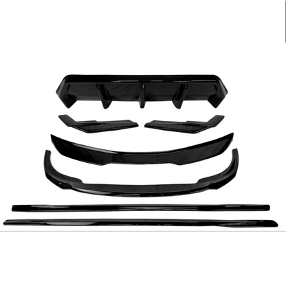 💕BODYKIT ADATTO PER  BMW SERIE 3 G20 LCI M-SPOR  NERO  LUCIDO 💕