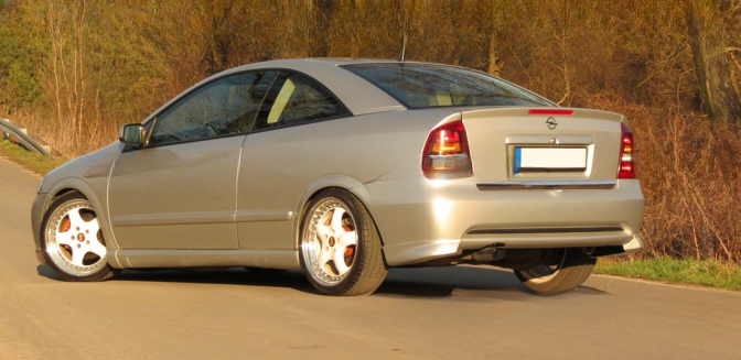 ❤️Spoiler Paraurti Posteriore Compatibile per Opel Astra G Coupé / Decappottab❤️