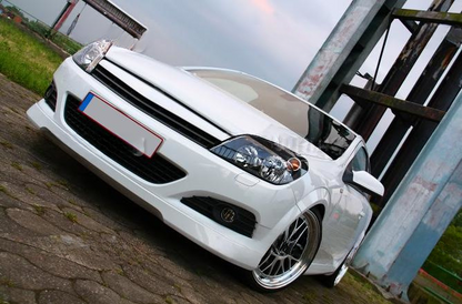 ❤️Spoiler Paraurti Anteriore Compatibile per OPEL Astra H GTC / TWIN TOP (2004❤️