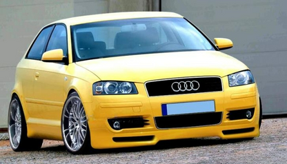 ❤️Spoiler Anteriore Compatibile con Audi A3 8P 2003–2005 – Look Sportivo❤️