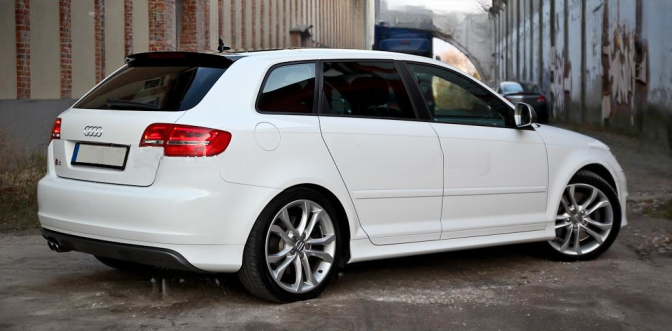 ❤️Minigonne Laterali Compatibili con Audi A3 8PA 5 Porte 2005–2012  v1❤️