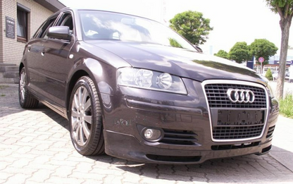 ❤️Spoiler Anteriore Compatibile con Audi A3 8P/8PA 2005–2008 – Versione II❤️