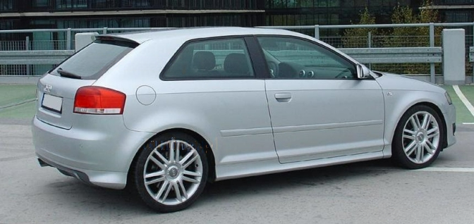 ❤️Minigonne Laterali Compatibili con Audi A3 8P 3 Porte 2003–2012 V3❤️