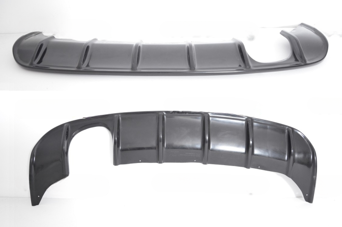 ❤️Diffusore Posteriore Compatibile con Audi A3 8P Sportback 2008–2013 Look RS3❤️