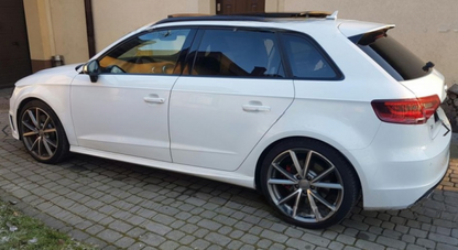 ⭐MINIGONNE LATERALI ADATTO PER AUDI A3 8V 5 PORTE 2012–2020⭐