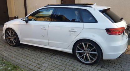 ❤️Minigonne Laterali per Audi A3 8V Sportback 5 Porte 2012–2020 Look S-Line❤️