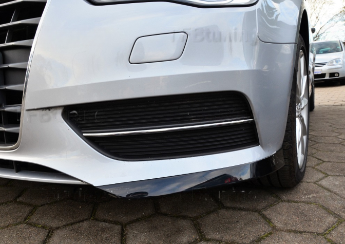 Splitter Flaps Laterali Anteriori per Audi A3 8V 2012–2016 Look Sportivo