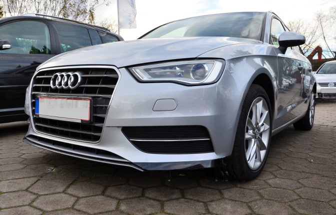 ❤️Spoiler Paraurti Anteriore per Audi A3 8V 2012–2016 Look Sportivo❤️