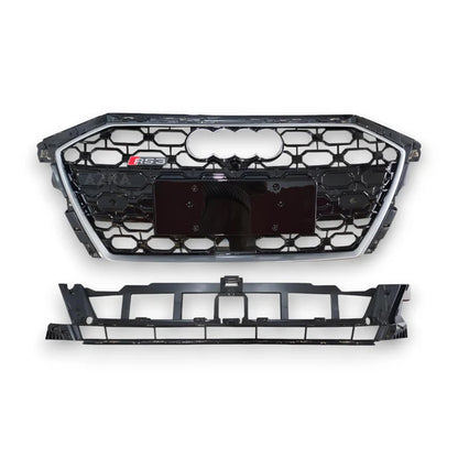 💫ART.3918 Griglia Radiatore per Audi A3 8Y S-line S3 21-24 (Nero Lucido)💫