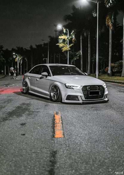 🔥KIT 4 DISTANZIALI 12+16mm  BLACK AUDI A3 (8Y) dal 2019🔥