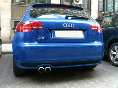 ❤️Diffusore Posteriore Compatibile con Audi A3 8PA Sportback 2005–2008 Ver. 2❤️