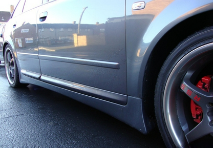 ❤️ Minigonne Laterali Compatibili con Audi A4 B6 2000–2004 Spoiler Sottoporta❤️