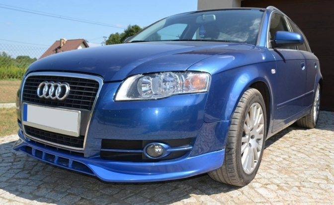 ❤️Spoiler Anteriore per Paraurti Audi A4 B7 2004–2008 Look Sportivo❤️