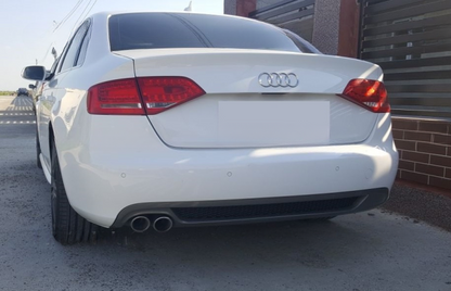 ❤️Diffusore Posteriore Ver. 4 per Audi A4 B8 Berlina 2008–2011 ❤️