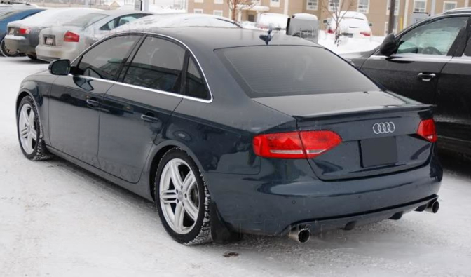 ❤️Diffusore Posteriore Ver. 5 per Audi A4 B8 Berlina 2008–2011 ❤️