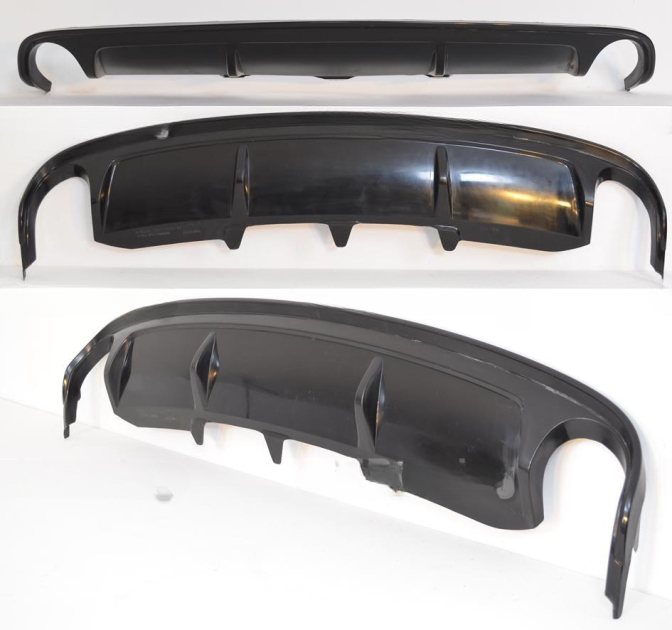 ❤️Diffusore Posteriore Ver. 5 per Audi A4 B8 Berlina 2008–2011 ❤️