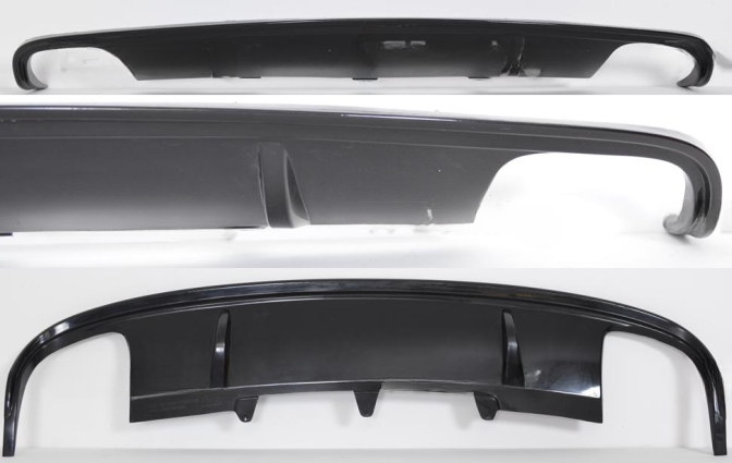 ❤️Diffusore Posteriore Ver. 2 per Audi A4 B8 Berlina 2008–2011 ❤️