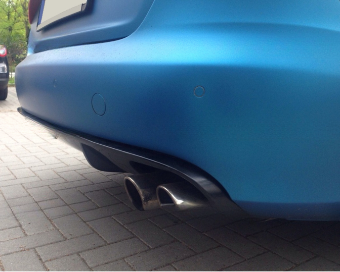 ❤️Diffusore Posteriore Ver. 2 per Audi A4 B8 Berlina 2008–2011 ❤️
