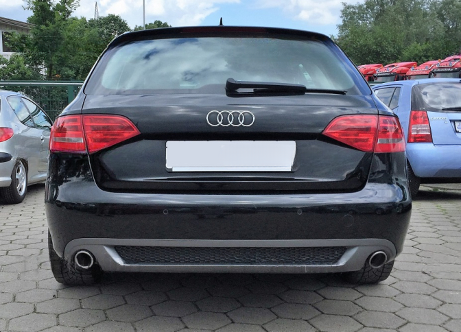 ❤️Diffusore Posteriore Ver. 3 per Audi A4 B8 Berlina 2008–2011 ❤️