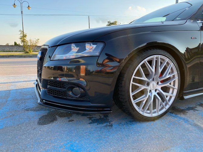 ❤️Spliter Anteriore Versione 2 per Audi A4 B8 2008–2012 – Look Sportivo❤️
