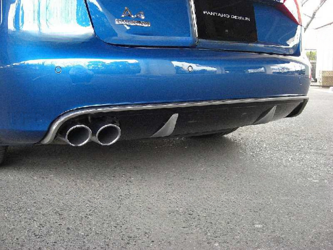 ❤️Diffusore Posteriore Ver. 6 per Audi A4 B8 Berlina 2008–2011❤️