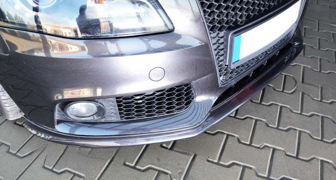 ❤️Splitter Anteriore Look RS per Audi A4 B8 2008–2011 – Paraurti Standard❤️