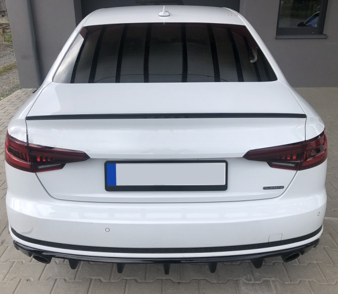 ❤️Diffusore Posteriore per Audi A4 B9 S-Line 2015–2019 – Look Sportivo❤️