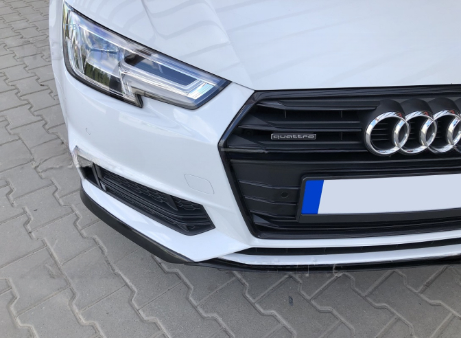 ❤️Splitter Anteriore 3 Pezzi per Audi A4 B9 S-Line 2015–2019 – Look Sportivo❤️
